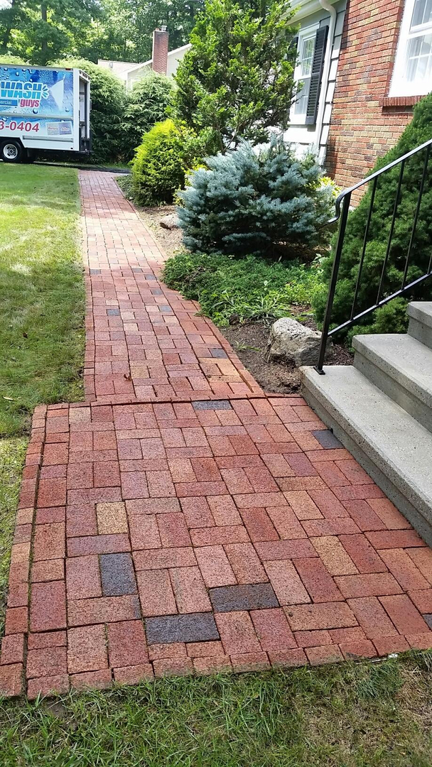 Exterior surface cleaning